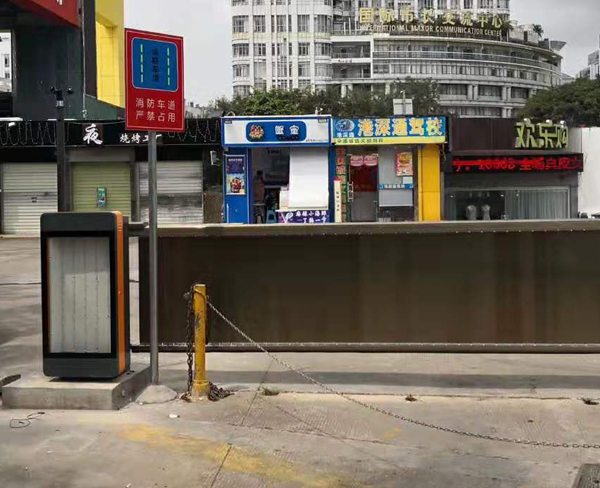 潍坊车库广告道闸